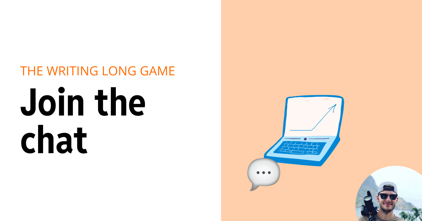 The Writing Long Game chat